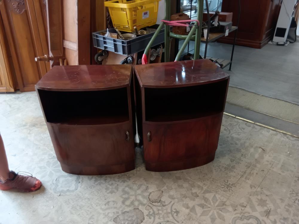 PAIRE DE CHEVETS ART DECO