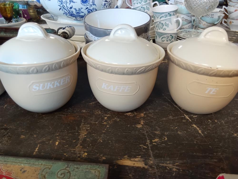 SERIE DE 3 POTS NORVEGE