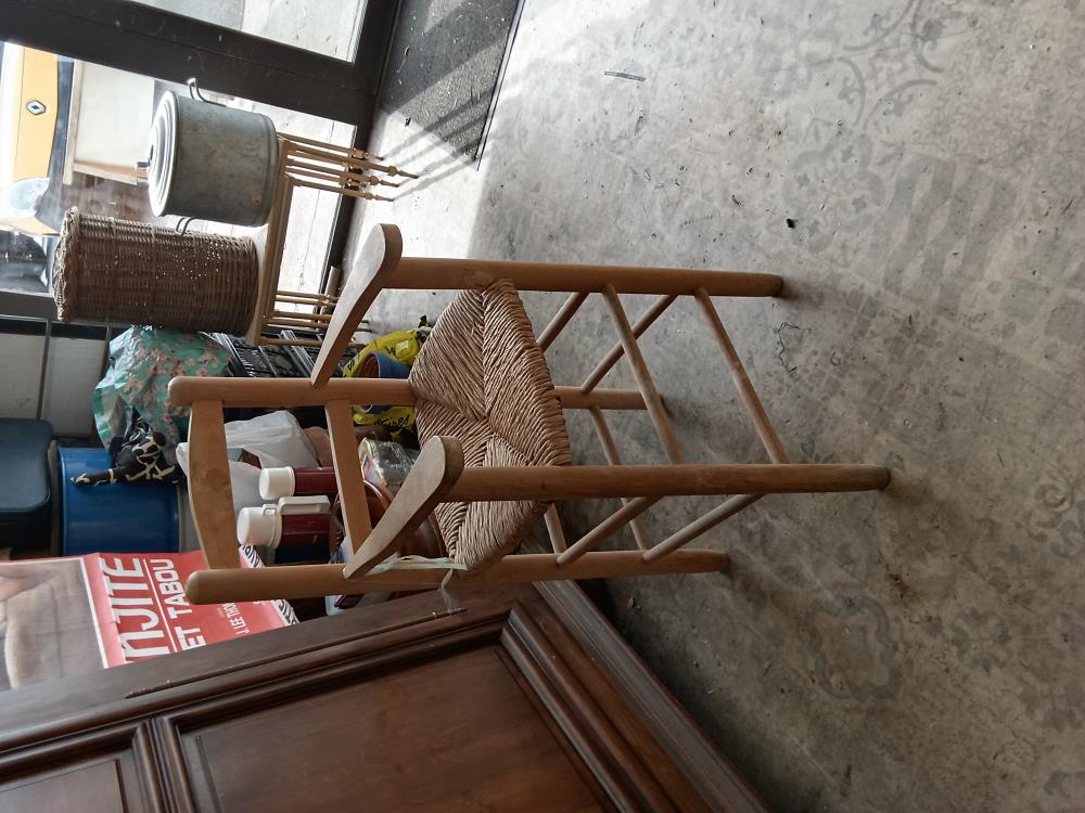 CHAISE HAUTE PAILLEE