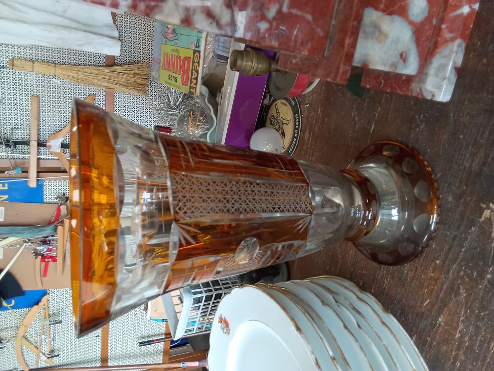 VASE CRISTAL DE BOHEME 