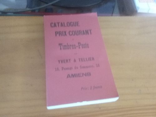 LIVRE CATALOGUE PRIX TIMBRES