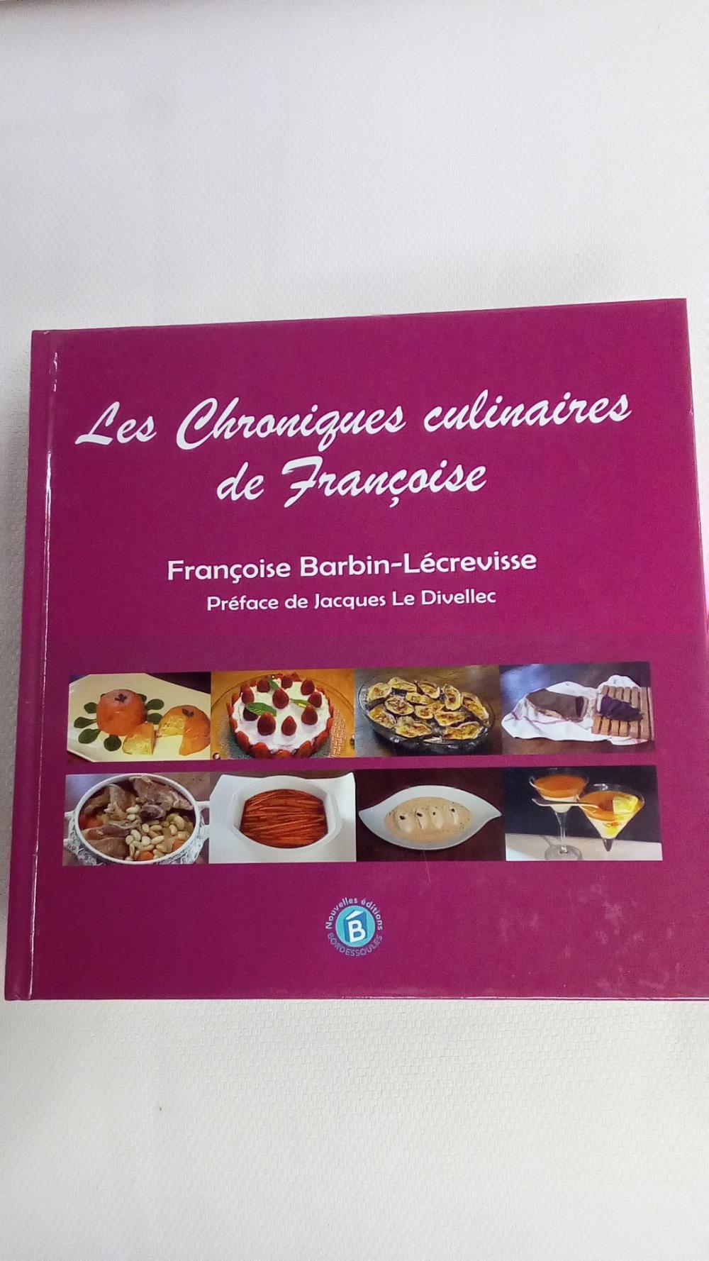 CHRONIQUES CULINAIRES DE FRANCOISE