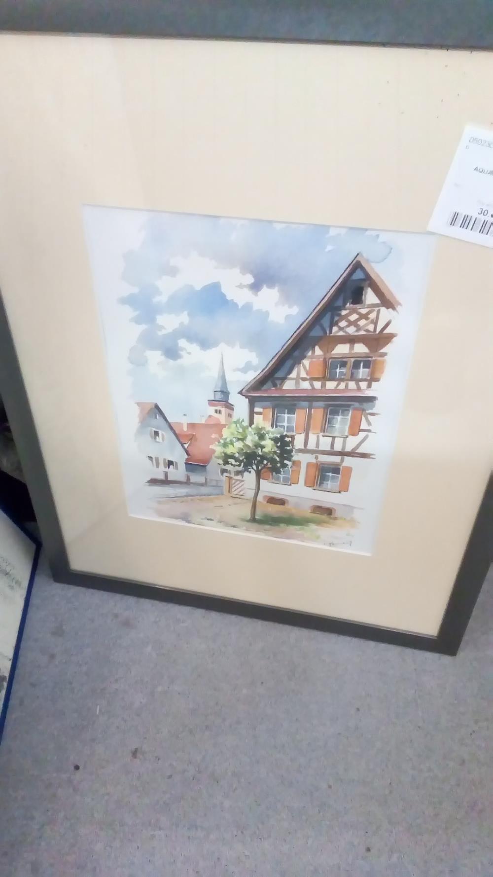 AQUARELLE ALSACE