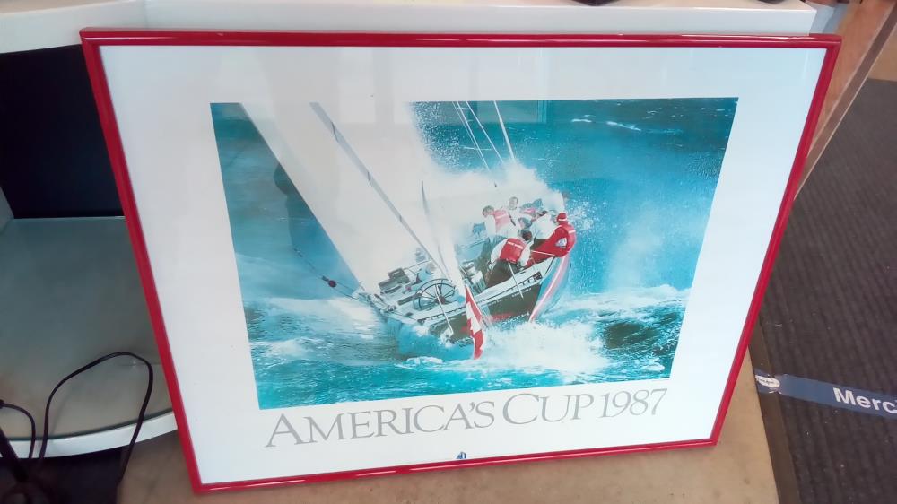 ENCADREMENT AMERICA' S CUP