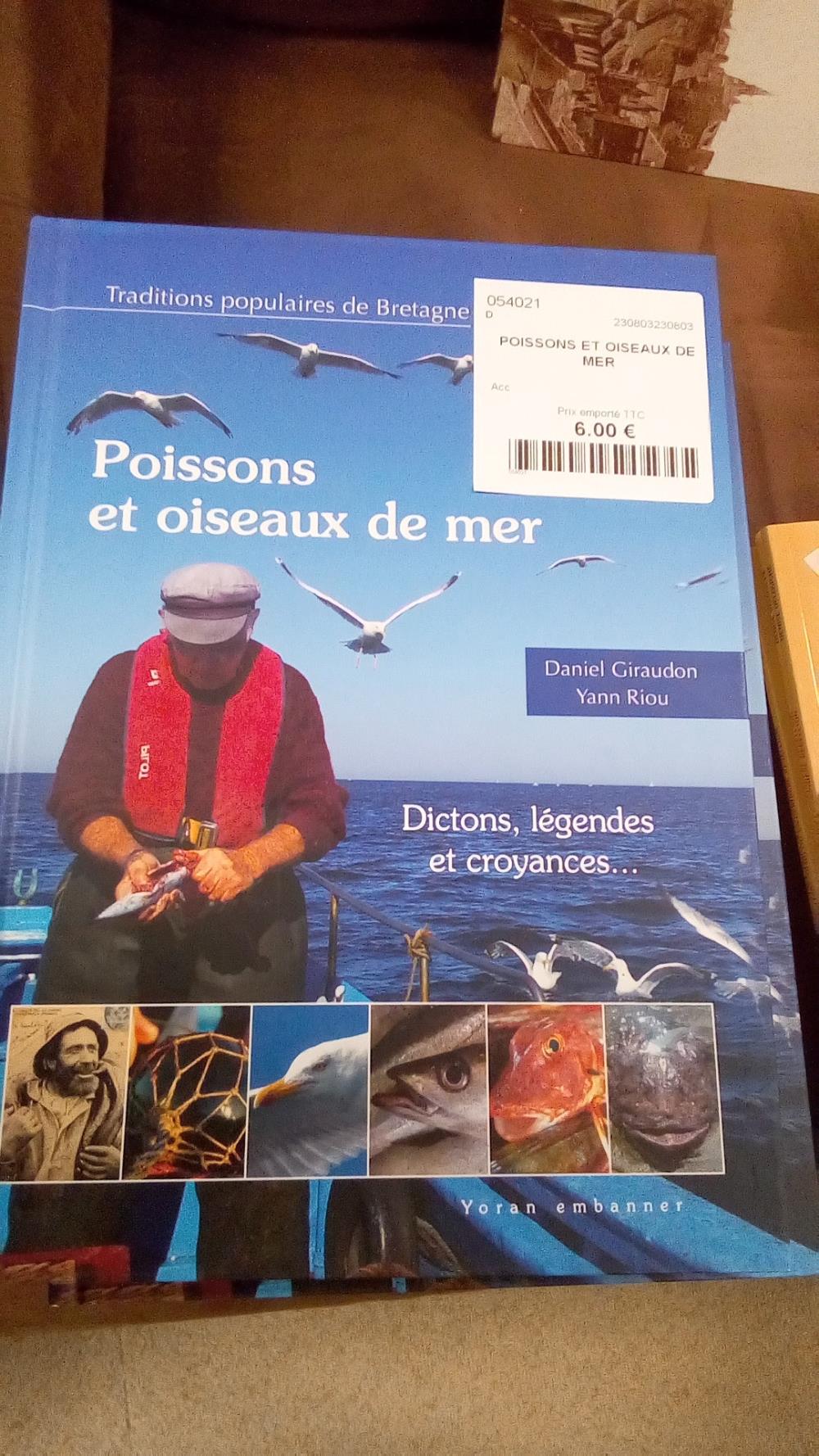 POISSONS ET OISEAUX DE MER