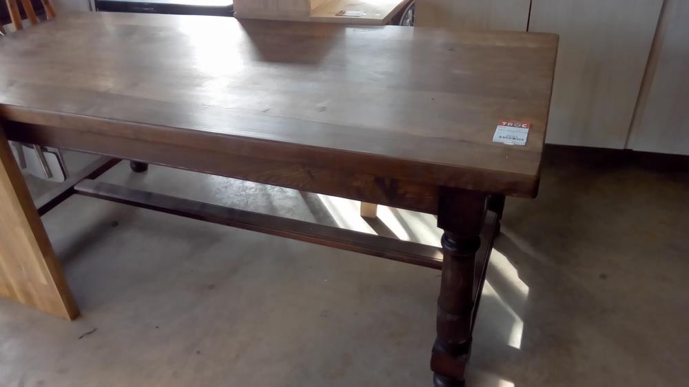 TABLE CHENE RUSTIQUE 200 X 85