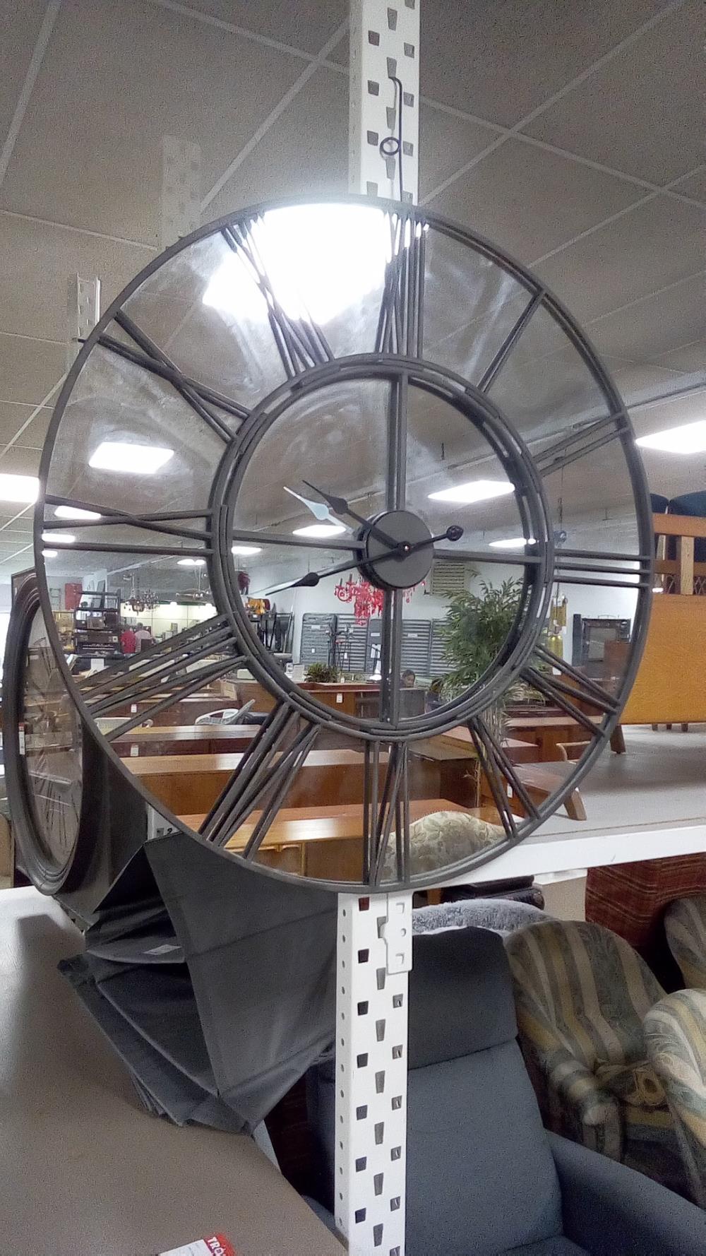 HORLOGE MIROIR GRAND MODÈLE