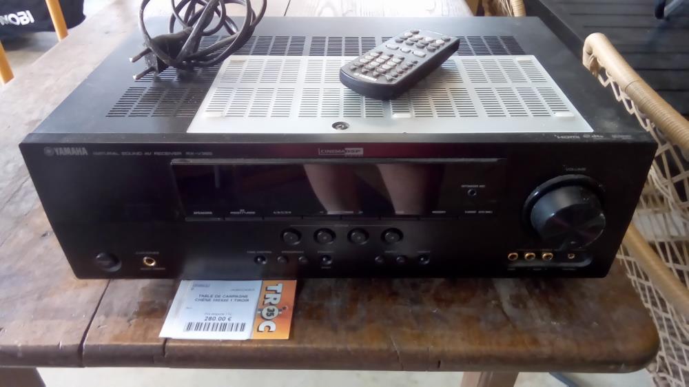 AMPLI YAMAHA HC ET HIFI AVEC TÉLÉCOMMANDE