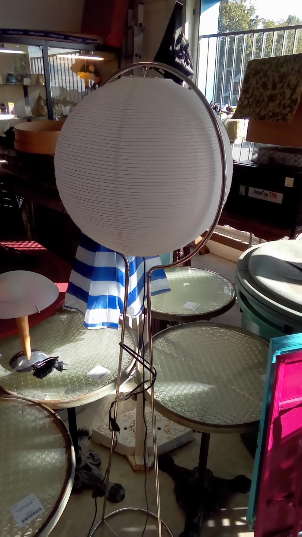 LAMPADAIRE IKEA CHROMÉ