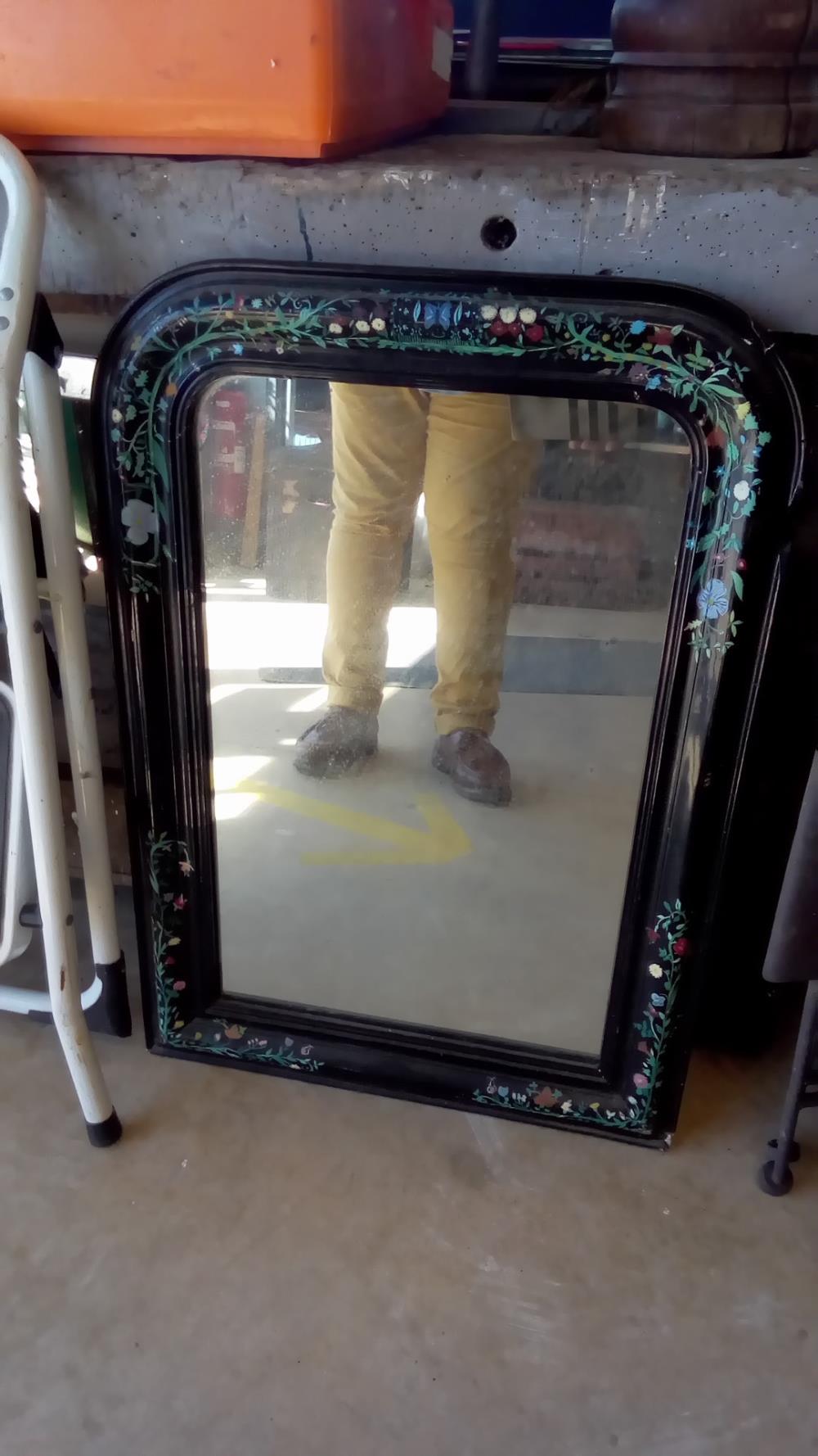 MIROIR CONTOUR FLEURI