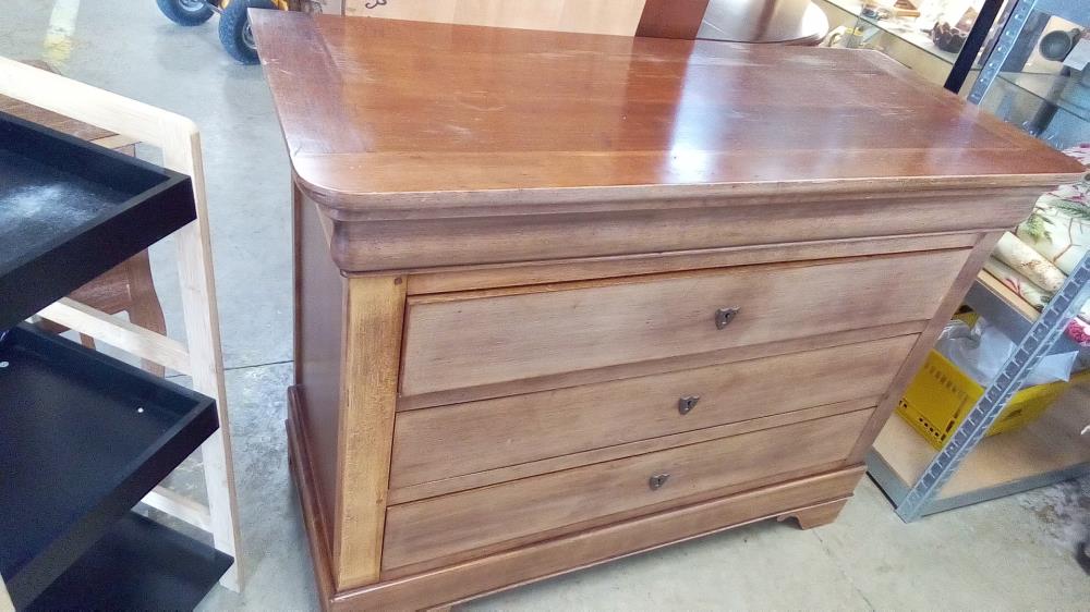 COMMODE MERISIER 4T À PEINDRE