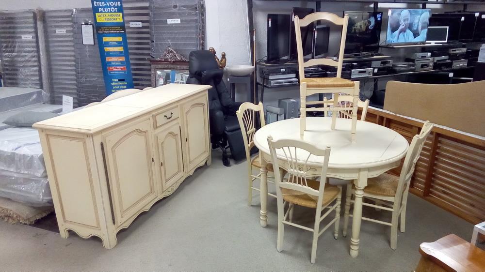 SALLE À MANGER 8 ÉLÉMENTS AVEC 1 ALL EXT