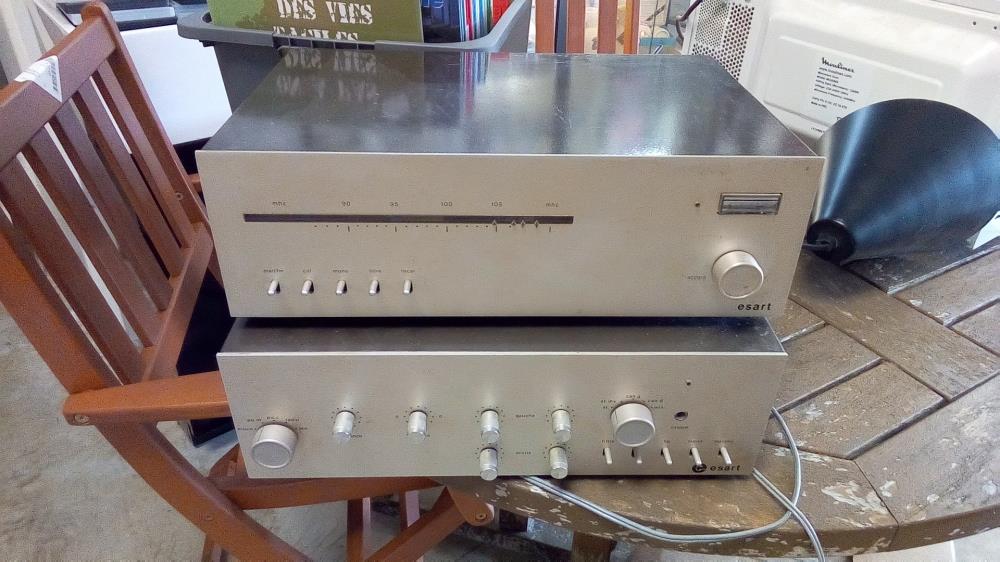 AMPLI ET TUNER ESART L'ENSEMBLE