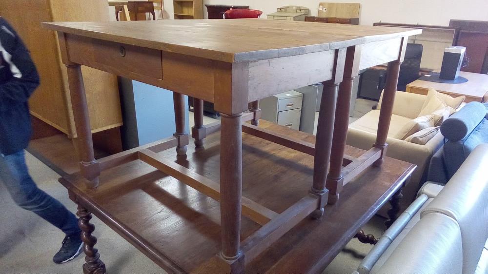 TABLE / BUREAU BOIS 1 TIROIR