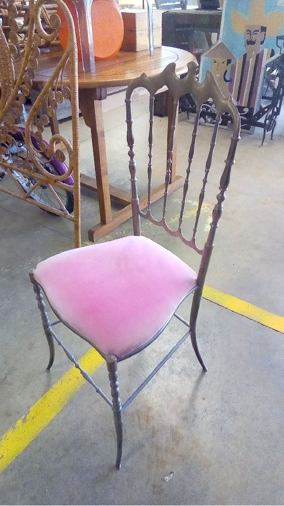 CHAISE DITE CHIAVARI EN BRONZE 