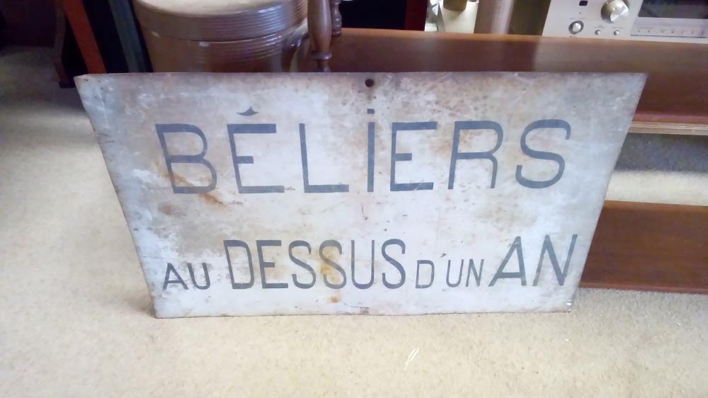 TÔLE PEINTE BÉLIERS