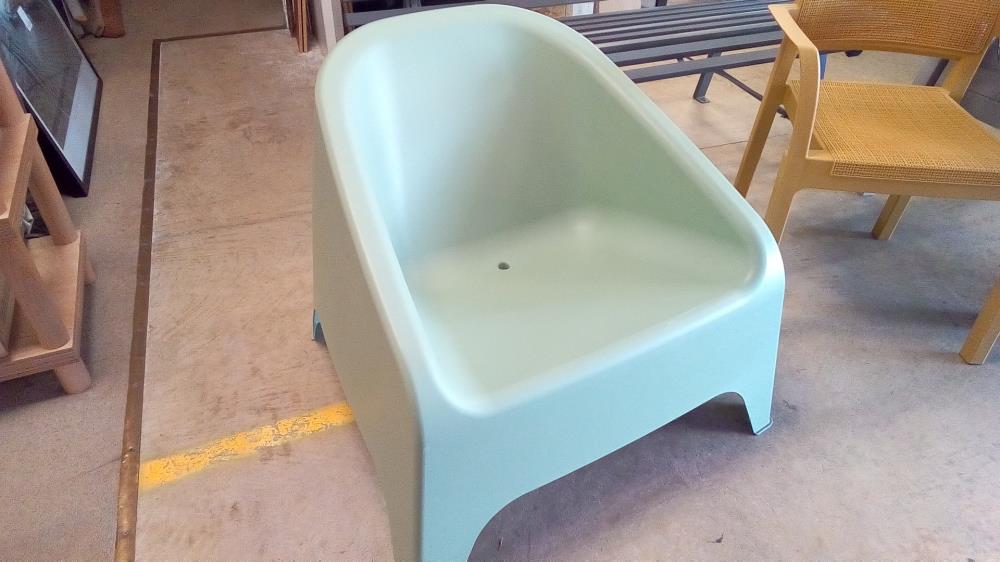 FAUTEUIL DE JARDIN VERT D'EAU 