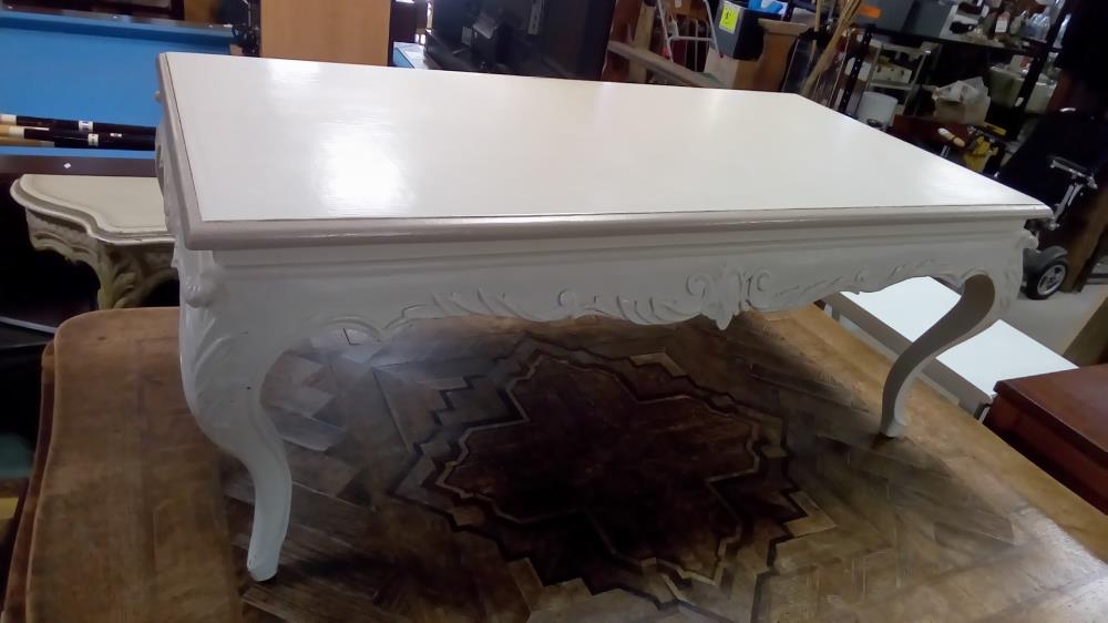 TABLE BASSE PATINÉE
