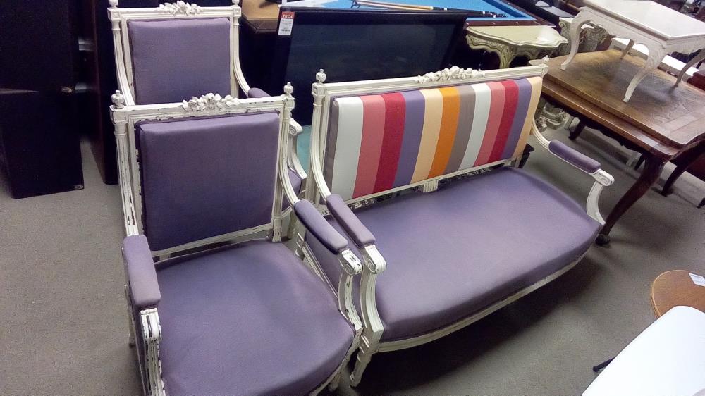 SALON STYLE LOUIS XVI 5 PLACES