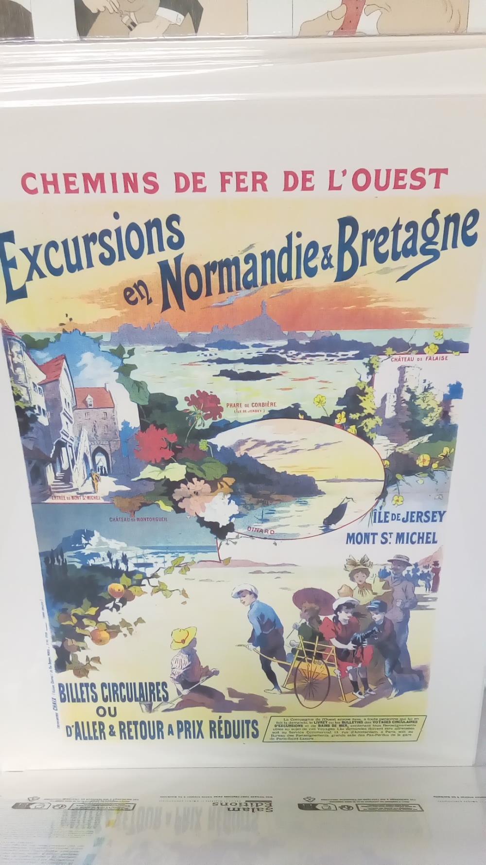 (40X50) EX 3 ISLE JERSEY MONT ST MICHEL