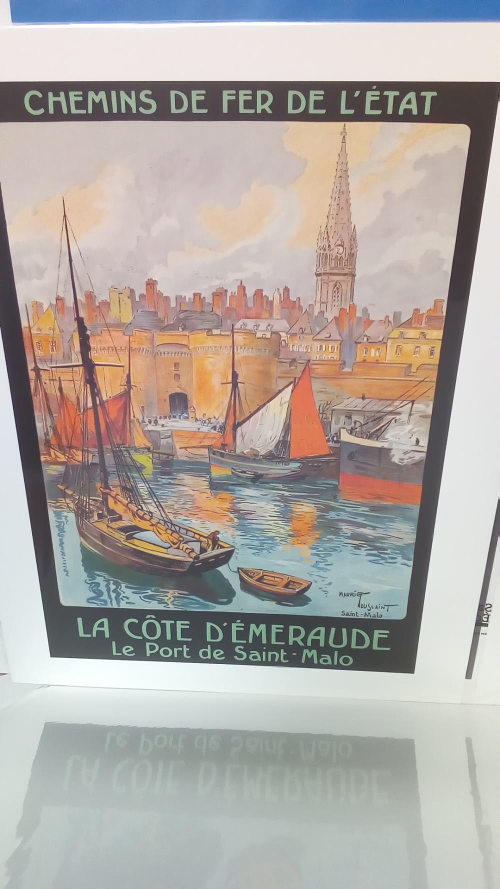 (40X50) PORT DE ST MALO