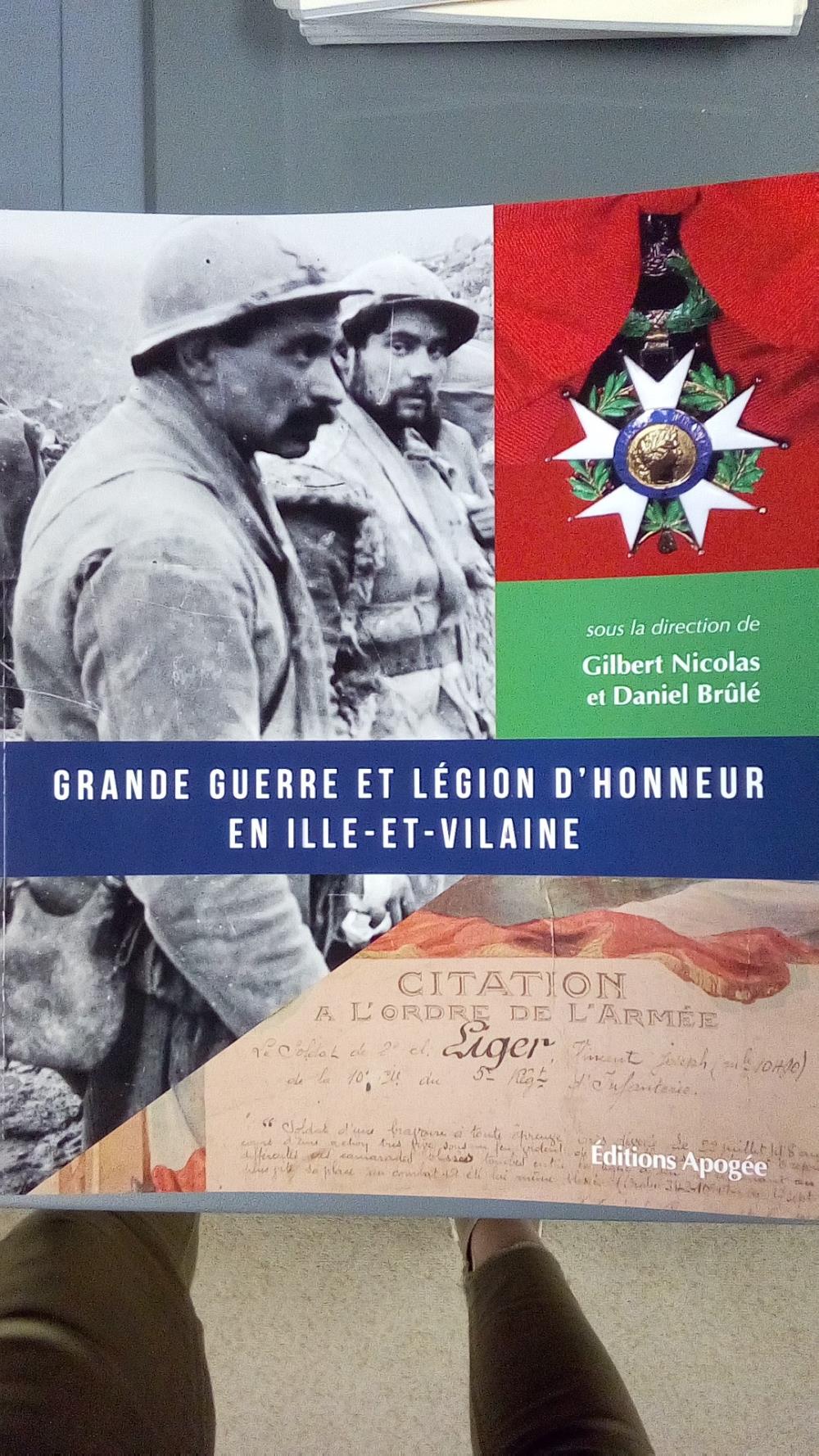 GRANDE GUERRE ET LEGION D'HONNEUR