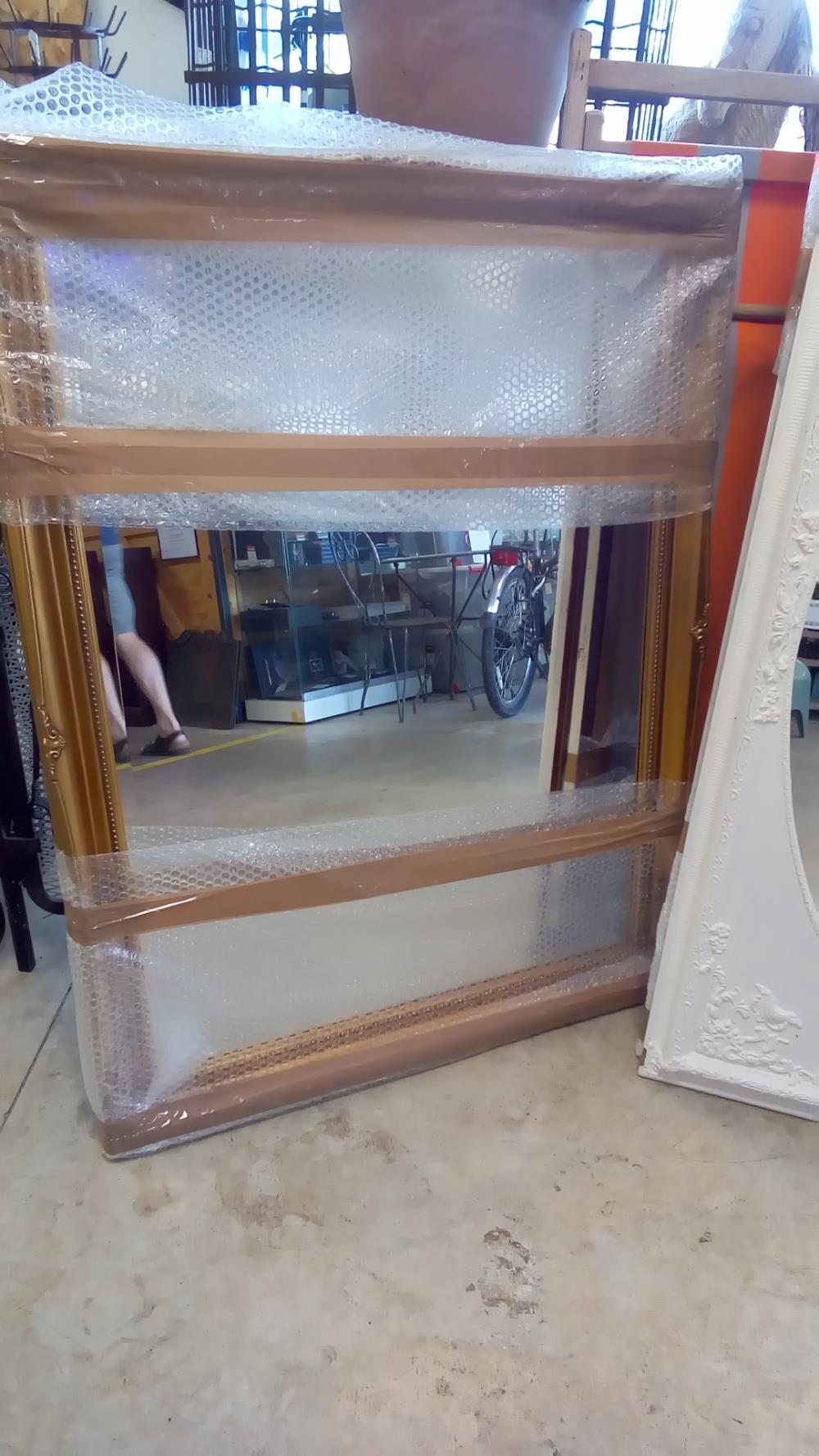 MIROIR DORÉ MOULURE