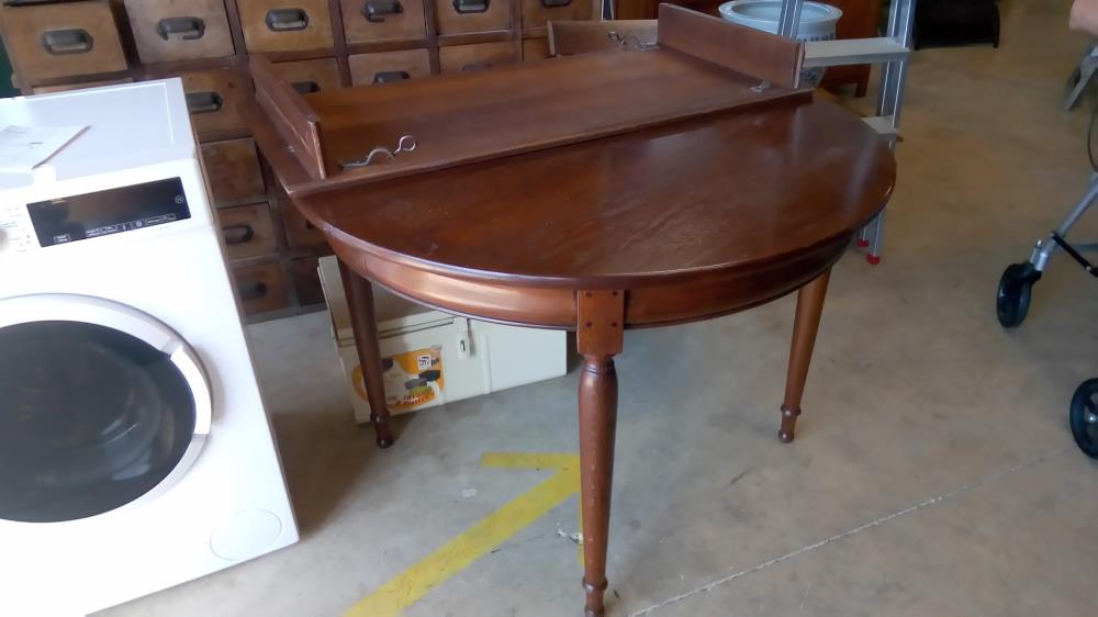 TABLE RONDE CHÊNE 2 ALLONGES