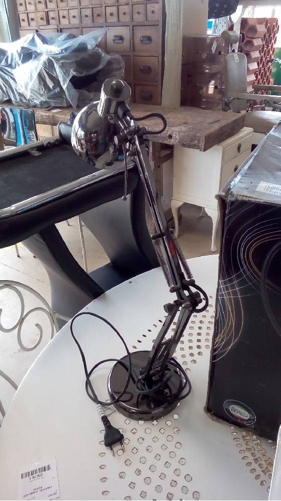 LAMPE DE BUREAU NOIRE