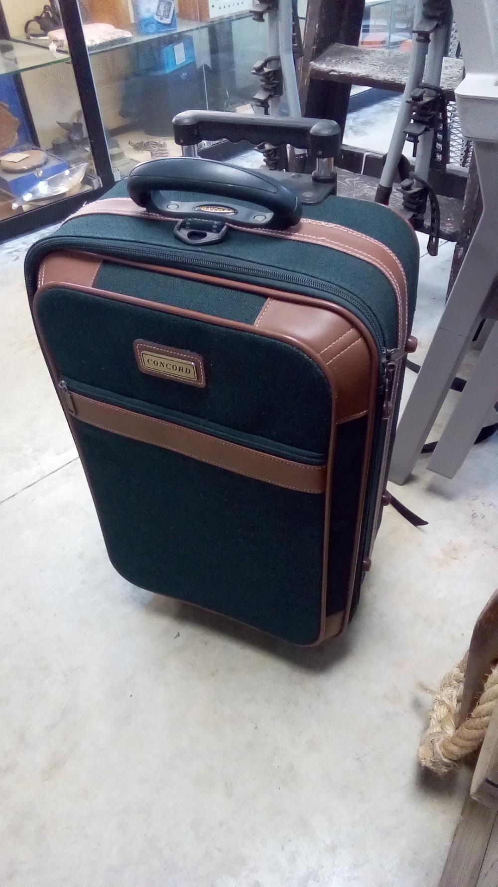 VALISE SOUPLE VERTE CONCORD