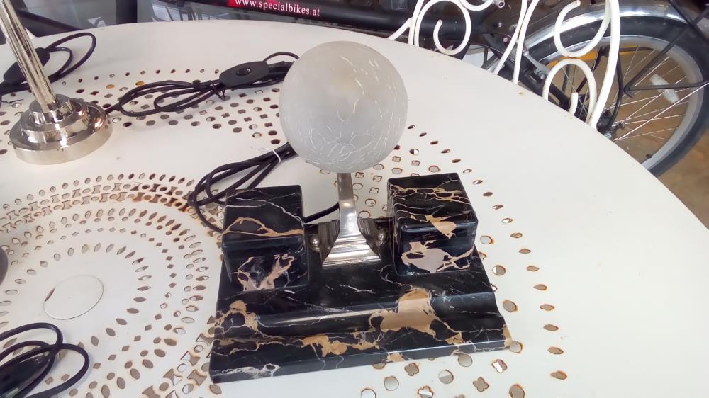 NÉCESSAIRE DE BUREAU LAMPE MARBRE