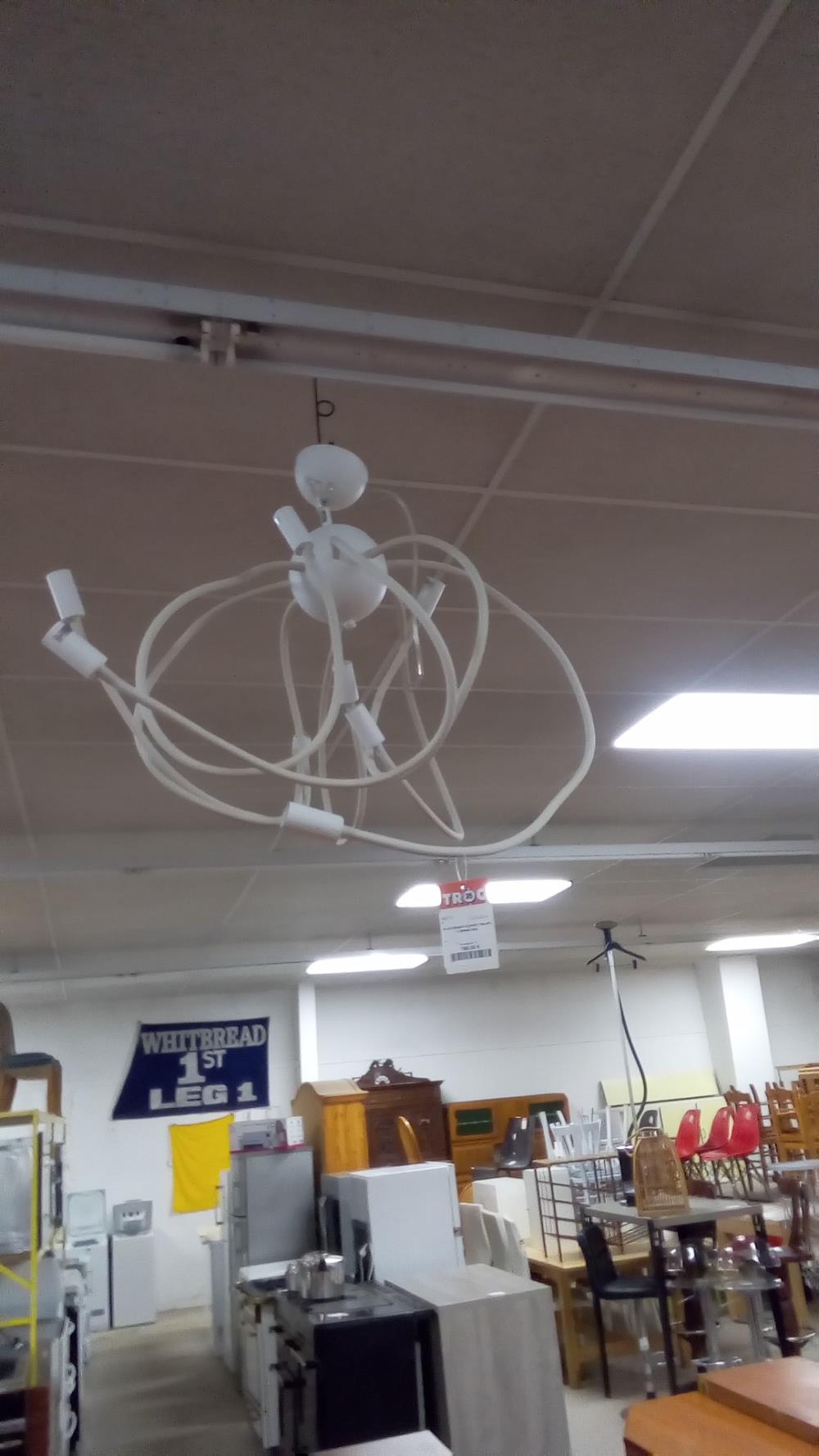 PLAFONNIER DESIGN ITALIEN 8 BRANCHES