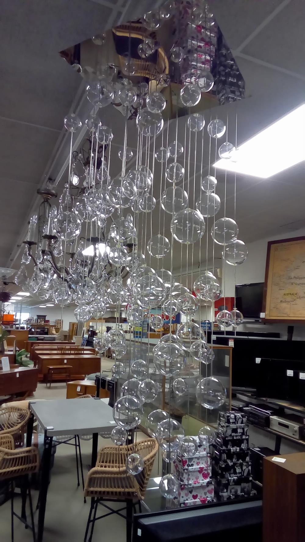 PLAFONNIER DESIGN BULLES MURANO SIL LUX ITALIA