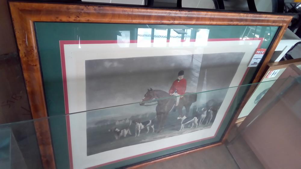 GRAVURE ANGLAISE FOXHUNT