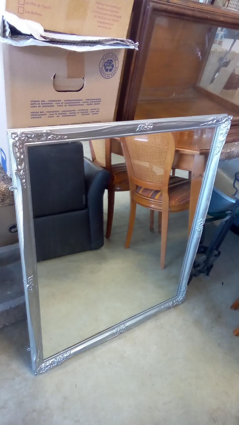 MIROIR ARGENTÉ