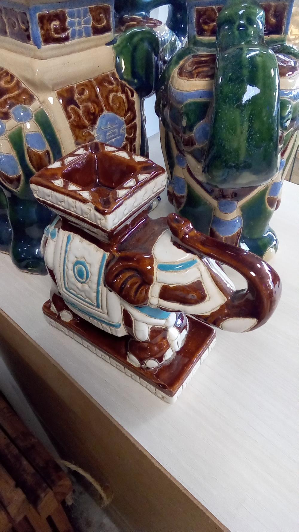 ELEPHANT FAIENCE PM