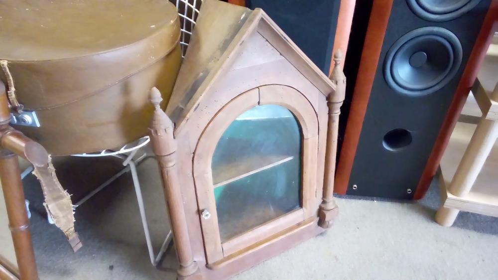 PETITE VITRINE ANCIENNE MERISIER