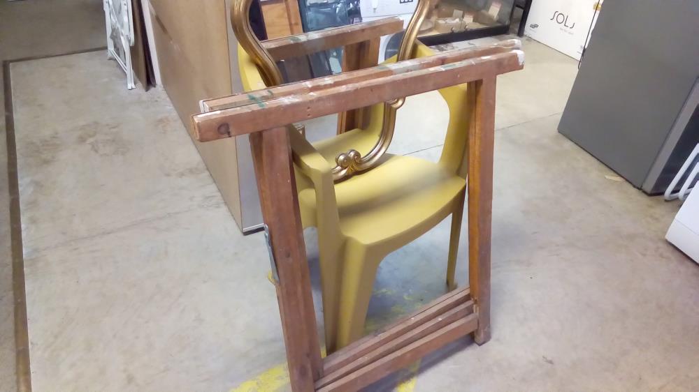 PAIRE DE TRÉTEAUX BOIS