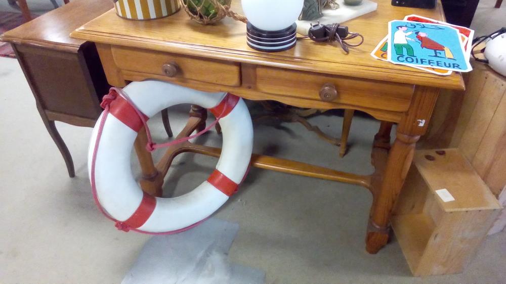 BUREAU PIN 2 TIROIRS