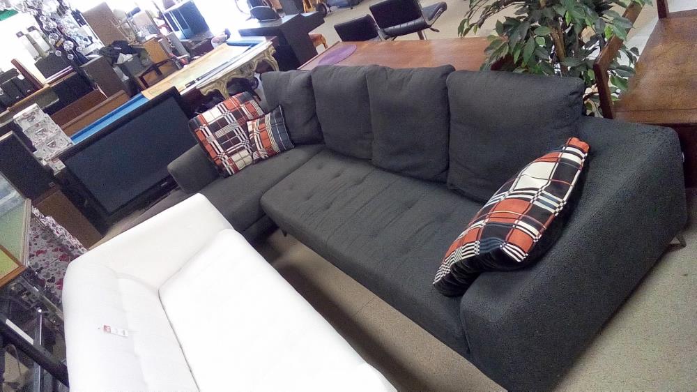 CANAPÉ D'ANGLE ROCHE BOBOIS ( HEUREUSEMENT DEHOUSSABLE )