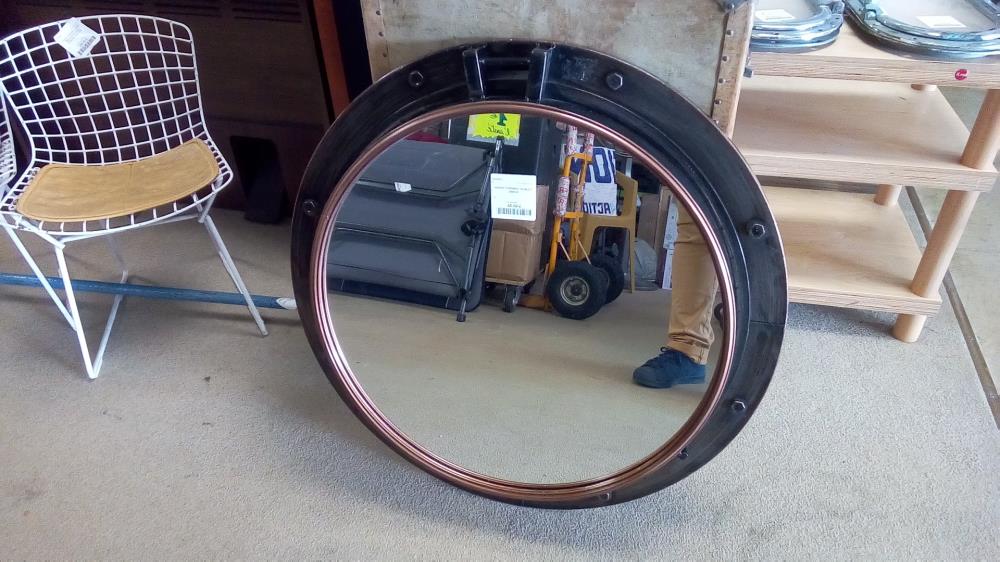 MIROIR FORMANT HUBLOT D60CM