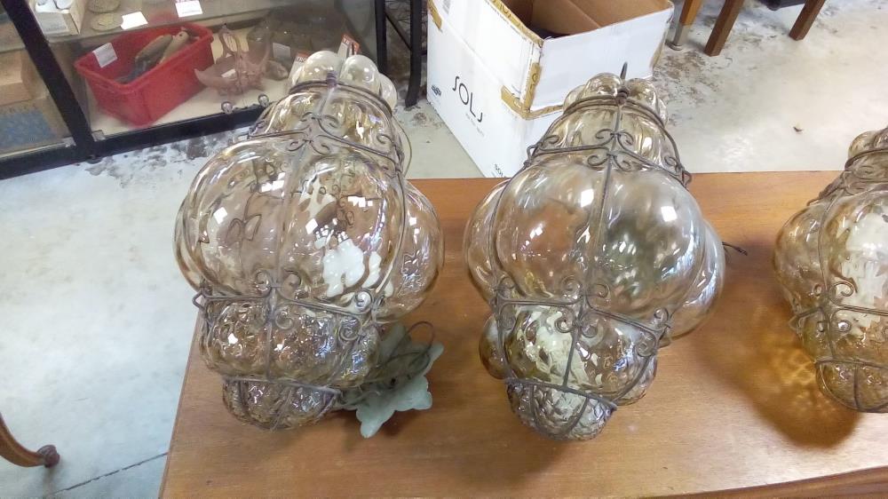 LANTERNE VERRE SOUFFLÉ MM L'UNITÉ