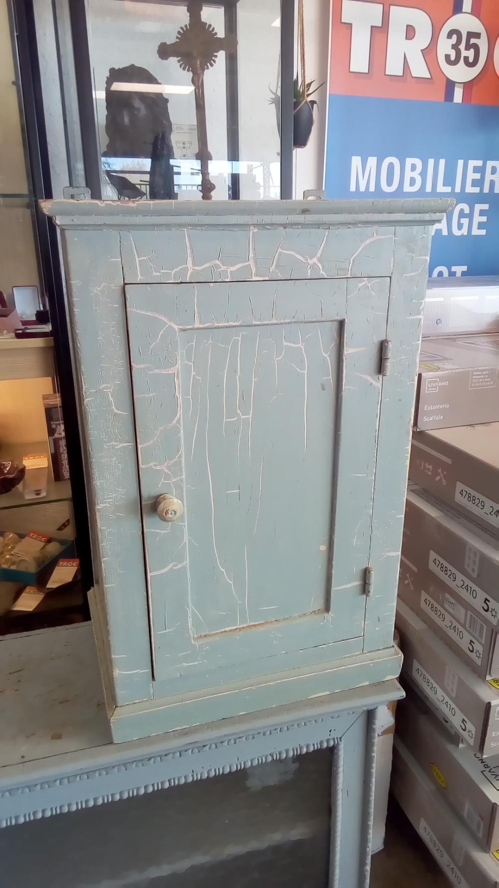 PETIT MEUBLE DE TOILETTE ANCIEN