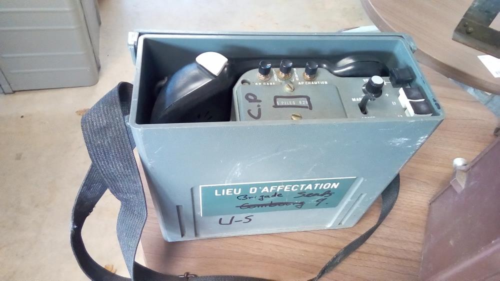 TÉLÉPHONE DE CHANTIER SNCF