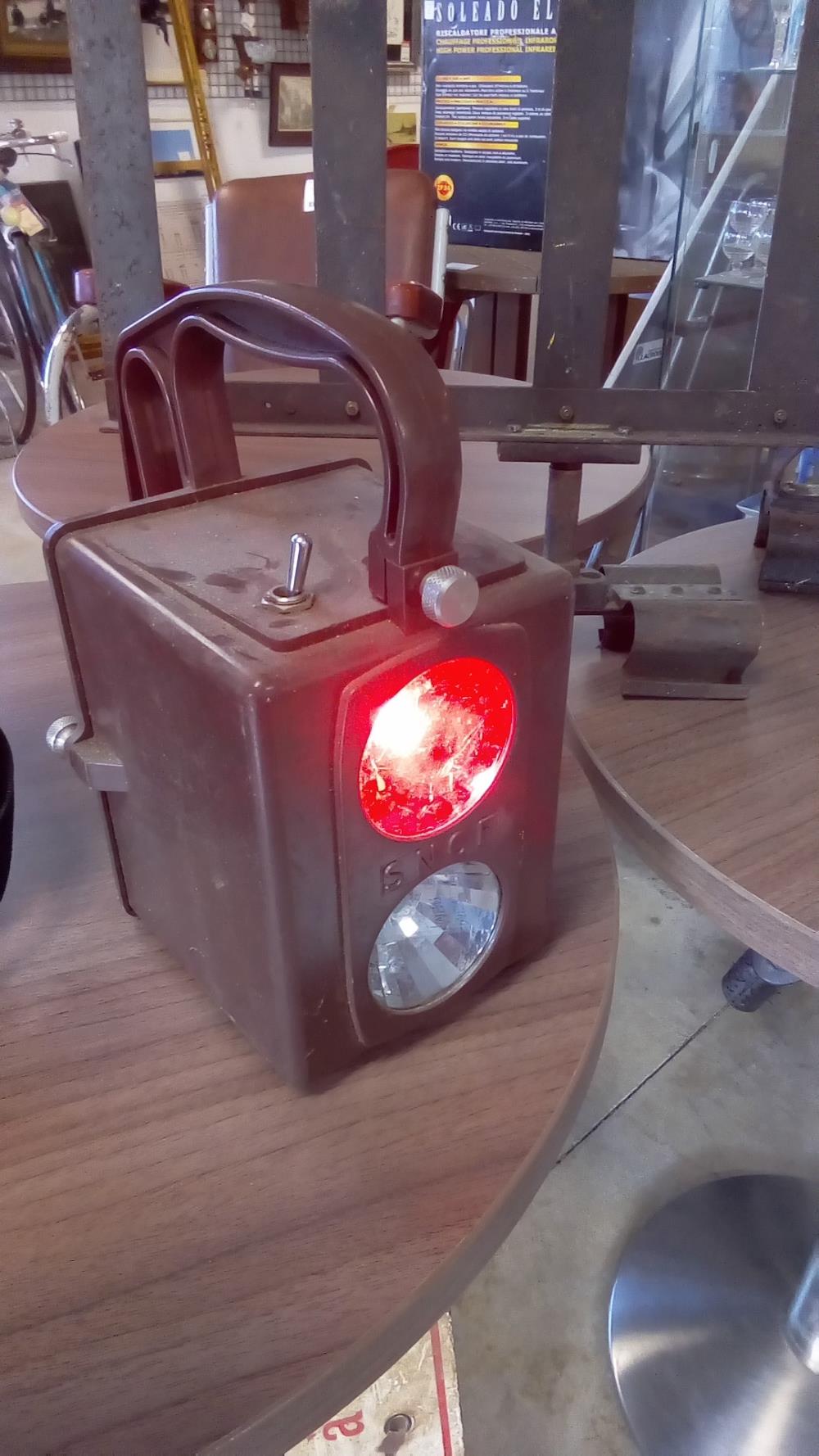 LAMPE DE CONVOI SNCF TBE