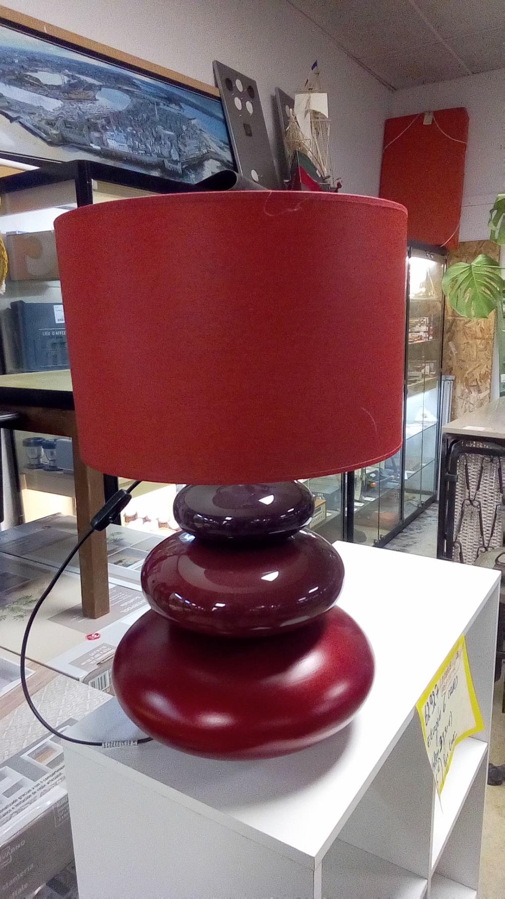 GRANDE LAMPE ROUGE