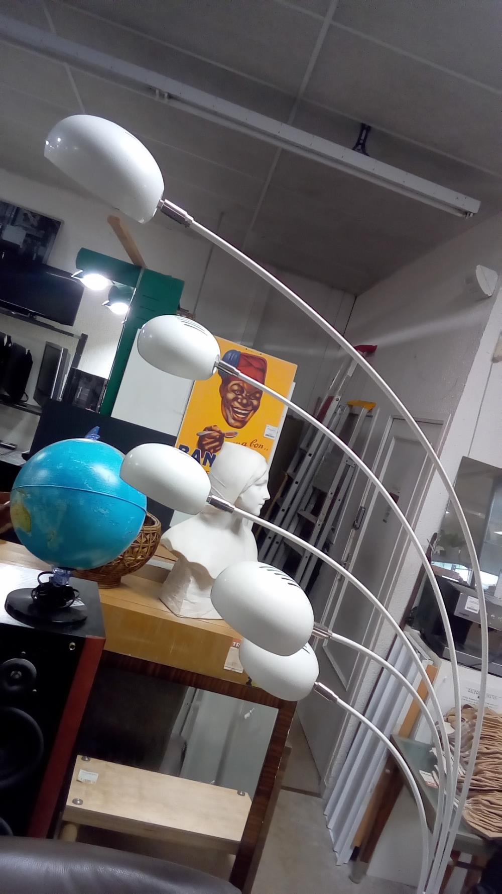 LAMPADAIRE VINTAGE BLANC