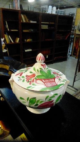 SOUPIERE CÉRAMIQUE DE L'EST  AU PANIER