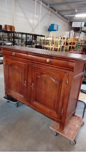 BUFFET  MOULURE 2 PORTES 2 TIROIRS STYLE REGENCE  XIXE
