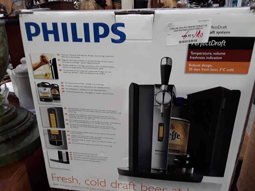 TIREUSE PHILIPS PERFECTDRAFTHD 3620 PAS BEAUCOUP SERVIE